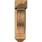 Ekena Millwork Funston Arts and Crafts Smooth Bracket w/ Offset Brace, Western Red Cedar, 5 1/2"W x 16"D x 20"H BKT0604X16X20FST03SWR - alternate 3